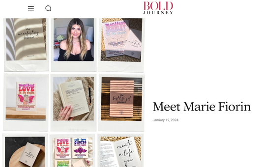 Meet Marie Fiorin, featured in Bold Journey